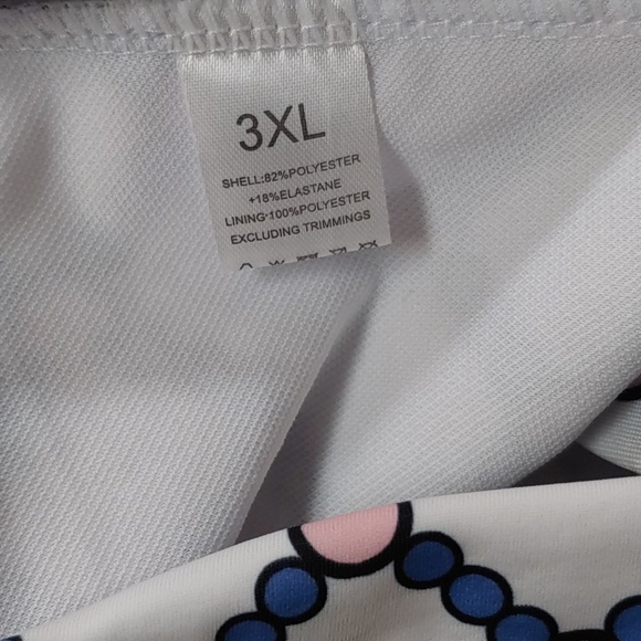 Summer Mae 🆕 Deep V-Neck Low Back Swimsuit 3XL - Picture 12 of 16